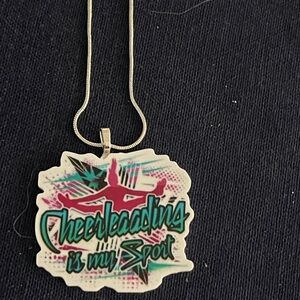 Cheerleading Pendant Necklace